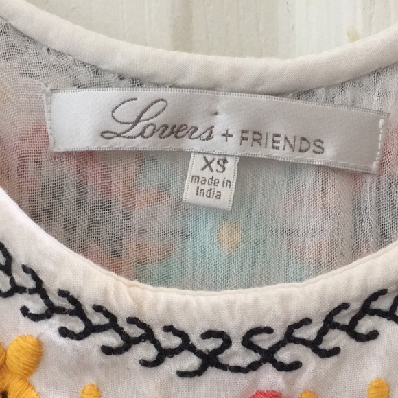 FINAL MARKDOWN LADIES’ Lovers + Friends Boho-style Sundress (XS) - Picture 4 of 13